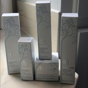 Arbonne RE9 brightening skincare line.